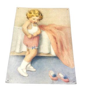 Bessie Pease Gunmann Metal Poster
